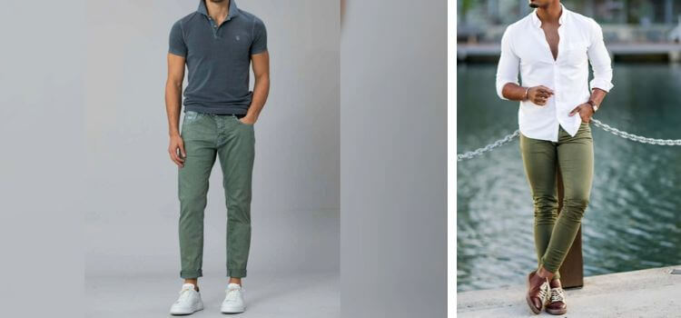 What Color Shoes to Wear with Olive Pants
