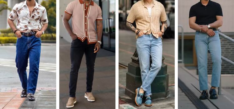 How to Wear Loafers with Jeans