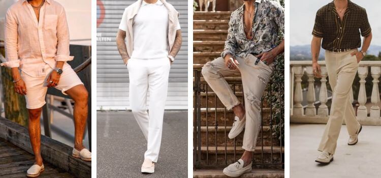 How to Wear White Loafers