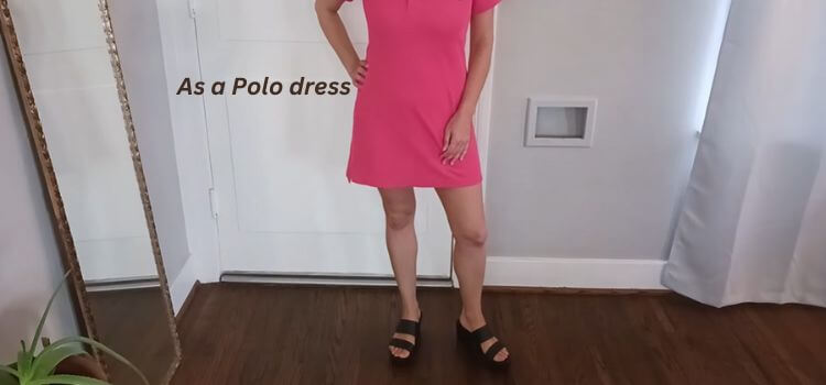 As a Polo dress