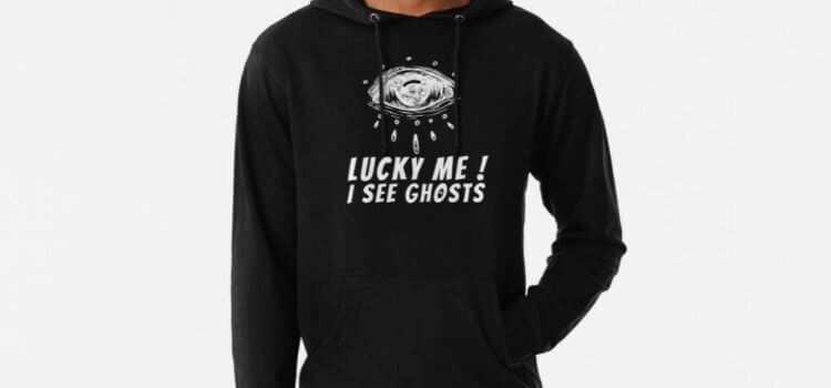 The Rise of the Lucky Me, I See Ghosts Hoodie