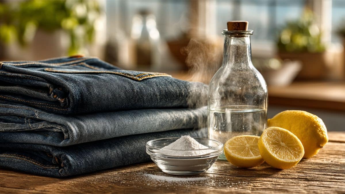 How to Get the Smell Out of New Jeans