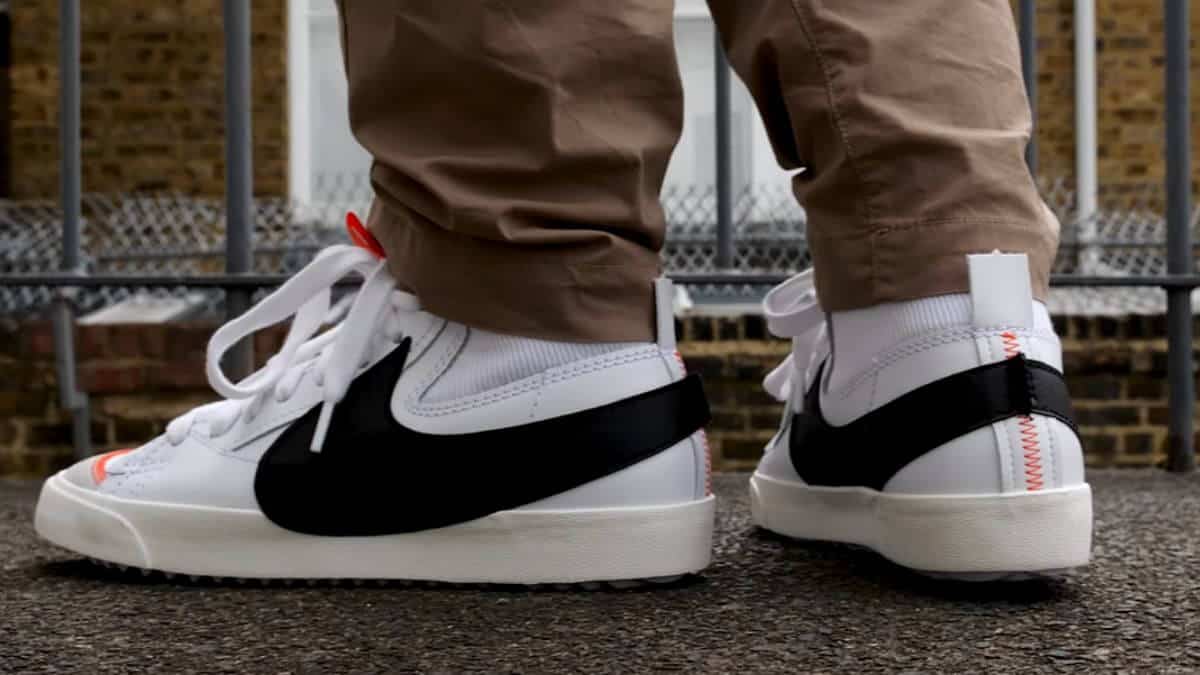 How Do Nike Blazers Fit – Visual guide showing the sizing, fit, and style of Nike Blazer sneakers
