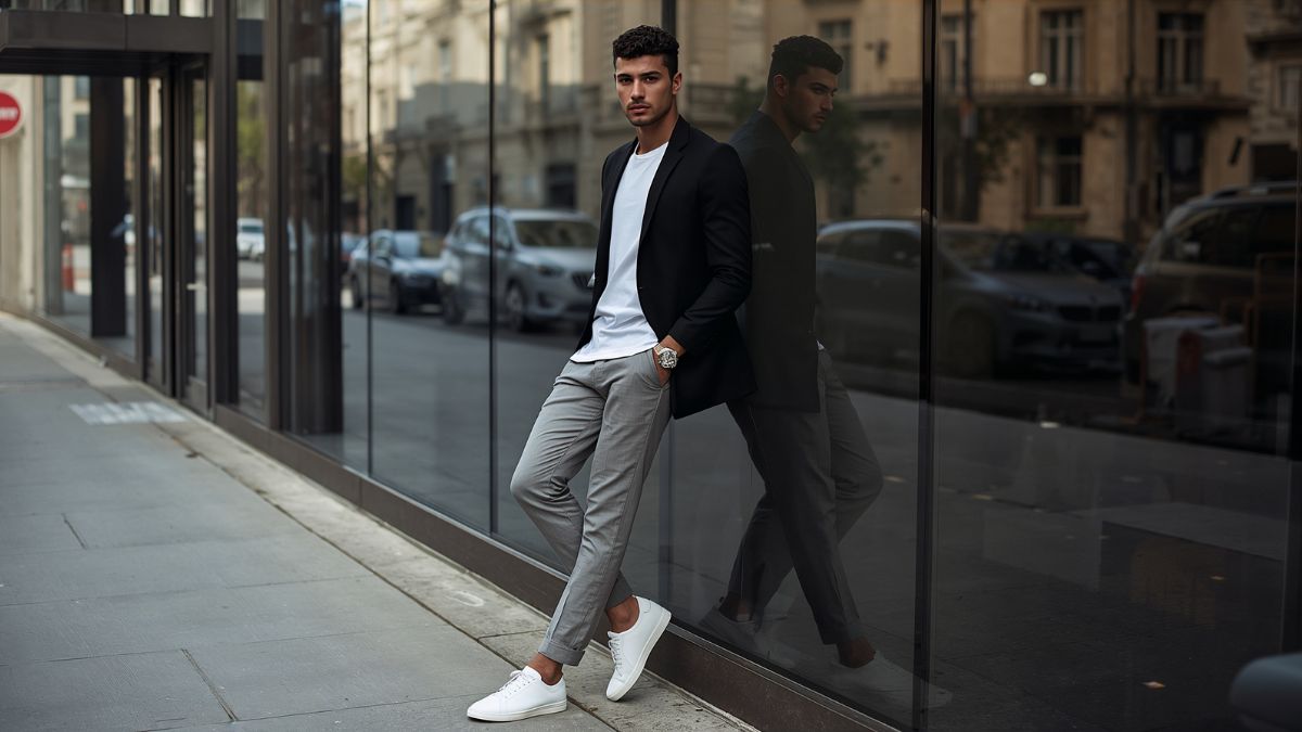 What Color Pants to Wear with a Black Blazer? 1 What Color Pants to Wear with a Black Blazer 1