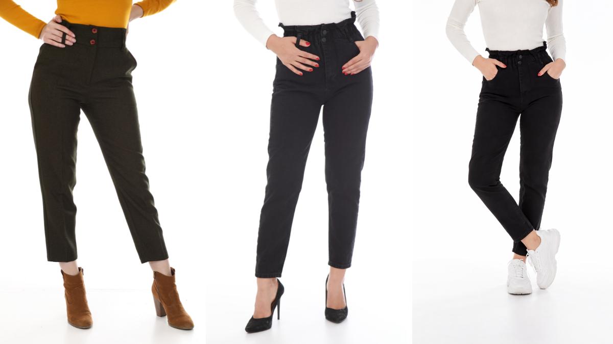 What Shoes to Wear with Black Pants Female? 1 What shoes to wear with black pants for women showing boots, heels, and white sneakers.