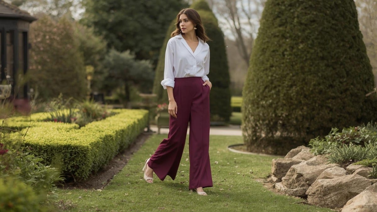 What Color Goes with Plum Pants 1