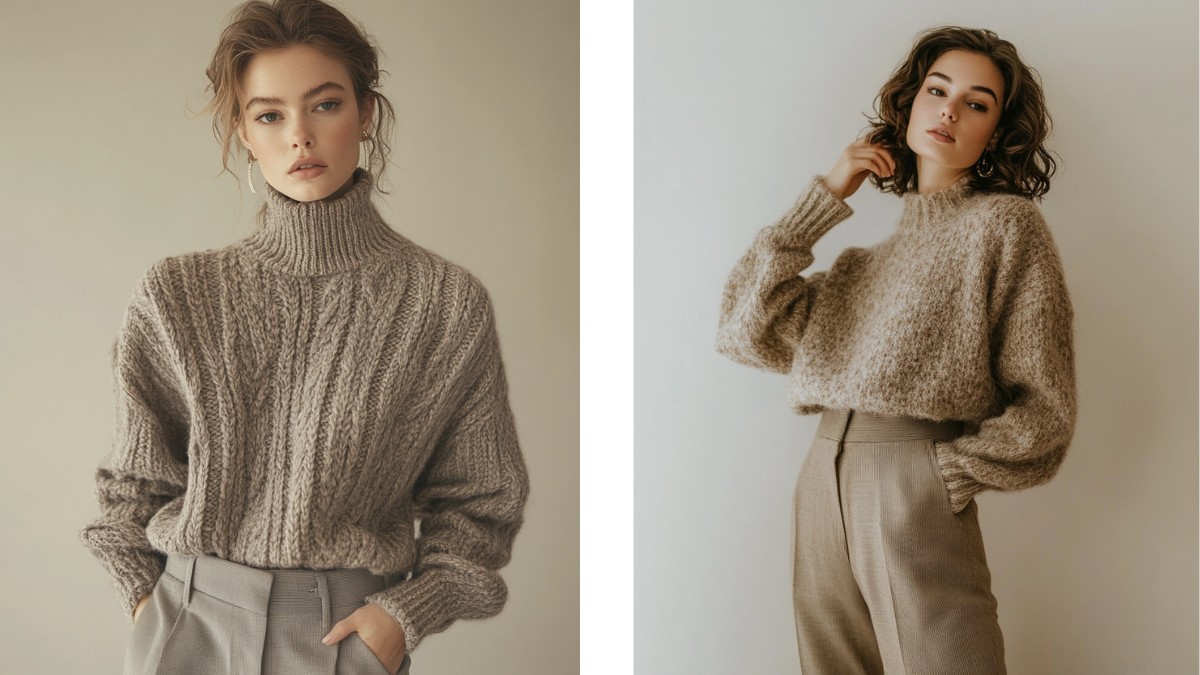 How to Wear Oversized Sweaters Without Looking Fat