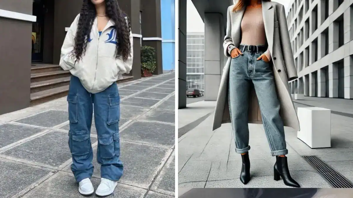 Baggy Jeans vs Boyfriend Jeans 1 Baggy jeans vs boyfriend jeans comparison with women’s outfits