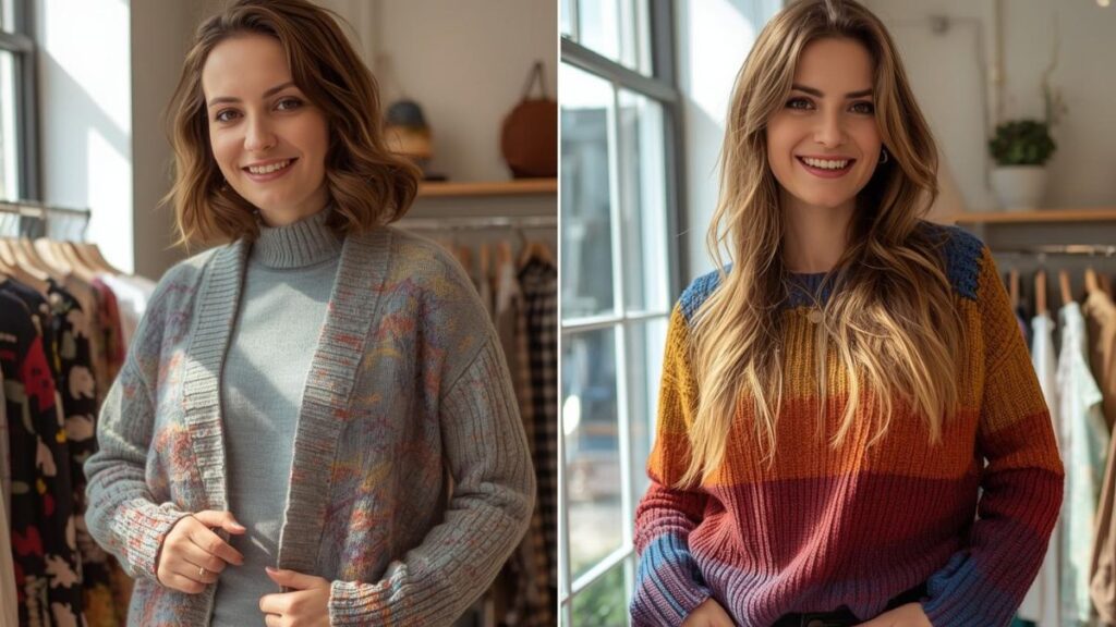 Cardigan vs Sweater