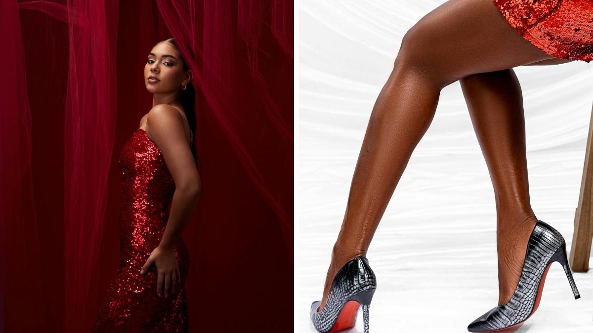 What Shoes to Wear with a Red Sequin Dress