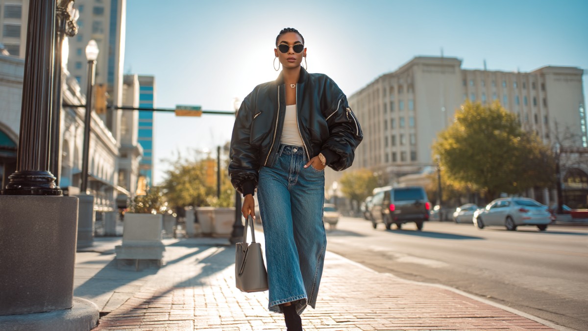What to Wear with Black Flared Jeans