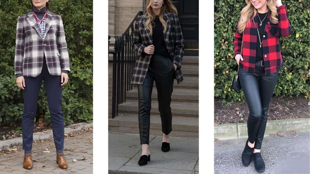 What to Wear with a Plaid Jacket 1