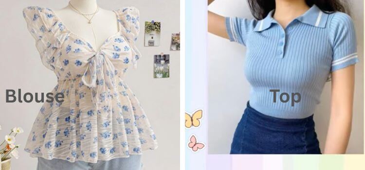 Blouse vs Top