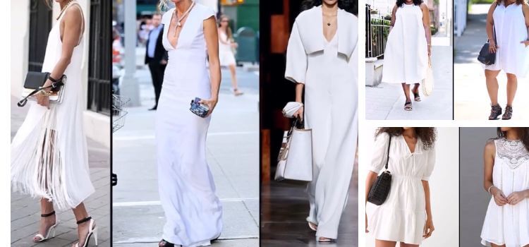 How to style a white cotton dress for summer