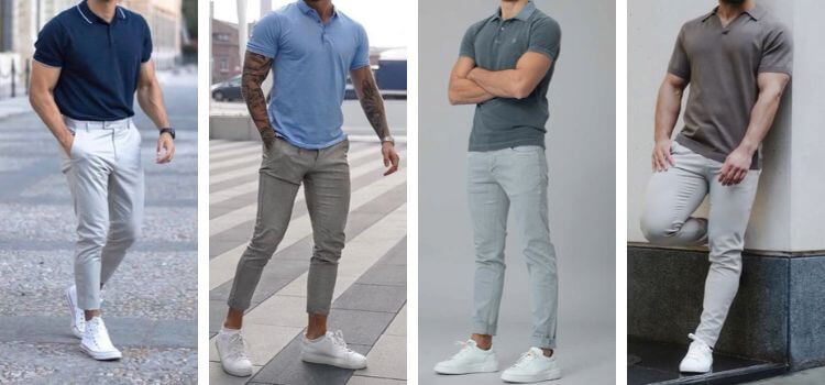 What Color Polo Goes with Grey Dress Pants