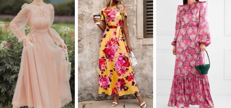How to Accessorize a Floral Maxi Dress