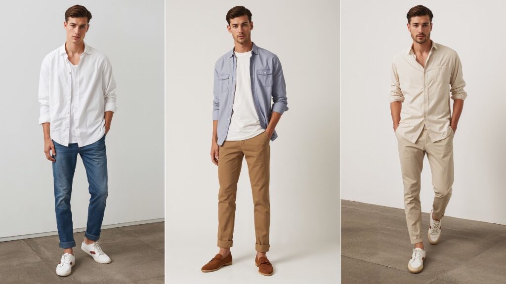 How to Casually Wear a Button Down Shirt