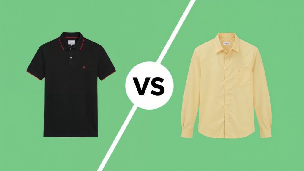 Polo Shirt vs Dress Shirt 1